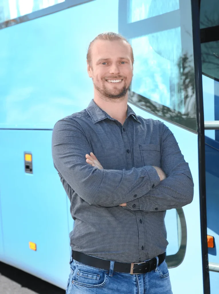 Busfahrer der Klasse D