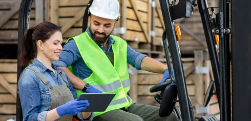 Benötigen Sie qualifizierte Gabelstaplerfahrer?